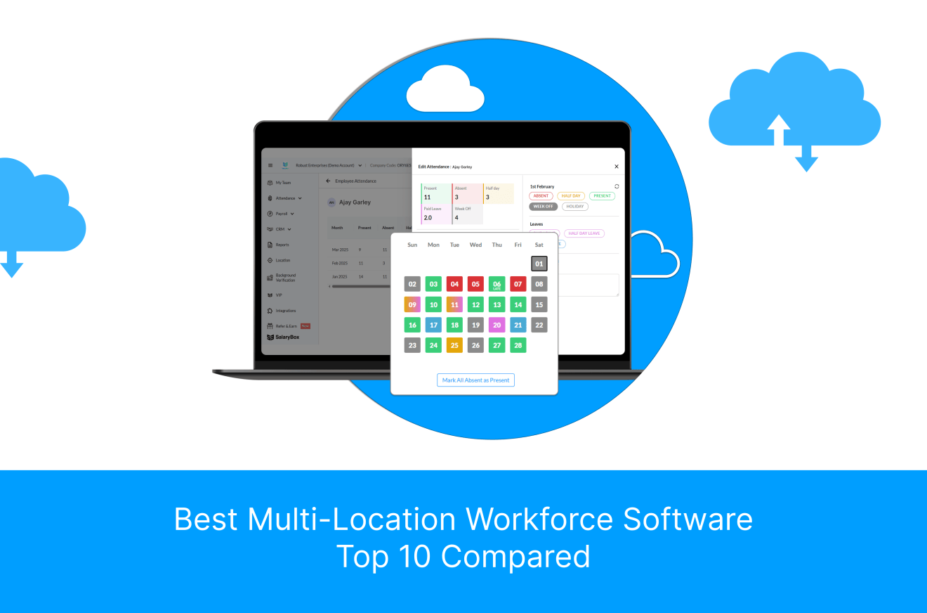 Best Multi-Location Workforce Software in 2026 (Top 10)