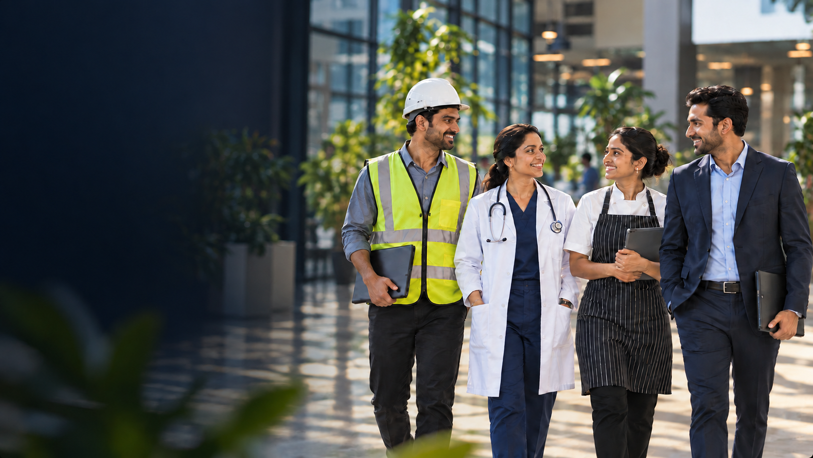 Team of professionals across industries